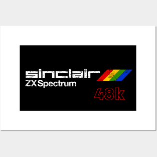 Zx Spectrum 48k Retro Design. Posters and Art